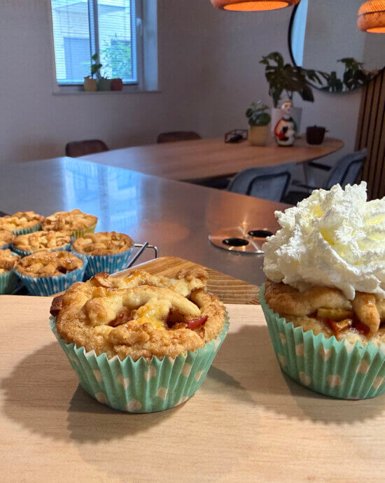 verse appeltaart cupcakes